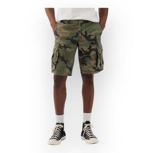 Gap Kids Boys Camo Cargo Shorts Green and Brown Summer Staple